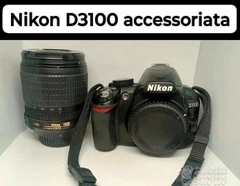 NIKON D3100 CON VARI OBIETTIVI FOTOCAMERA Digitale