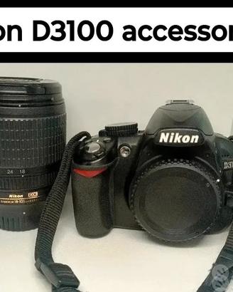 NIKON D3100 CON VARI OBIETTIVI FOTOCAMERA Digitale