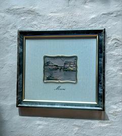 Quadro vintage argento 925
