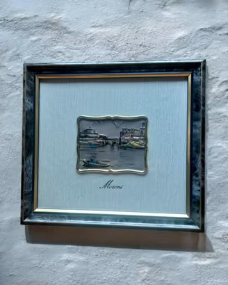 Quadro vintage argento 925