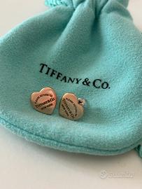 Orecchini Tiffany Heart Tag in Rubedo