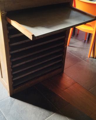 cassettiera tipografia 
