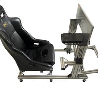 Postazione Simracing + seggiolino e accessori