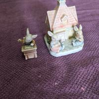 Statuine Ceramica Beatrix Potter Vintage - The Bun