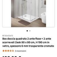 Vetro box doccia