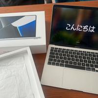 MacBook air processore  M1 32gb 512 gb memoria