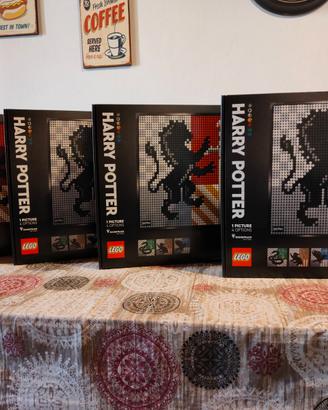 Lego Art 31201 Harry Potter Hogwarts Crests x4