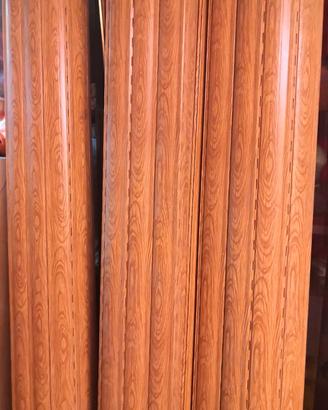 4 tapparelle in PVC effetto legno