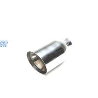 TERMINALE SCARICO IN ACCIAIO TONDO 110 MM