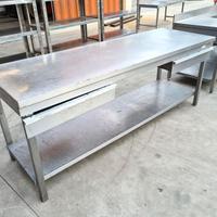 tavolo per laboratorio con cassetti usato