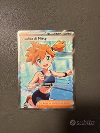 Carta Pokémon Vitalità di Misty 111/084