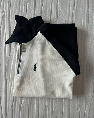 Maglia a zip polo