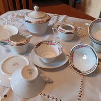 Servizio thè Richard Ginori dec. floreale anno1939