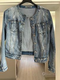 Giubbotto jeans Miss Bonbon