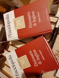 Dizionario di Inglese in 2 volumi de la Repubblica
