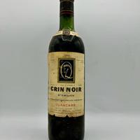 Bottiglia vino Crin Noir 1964 St. Emilion Quancard
