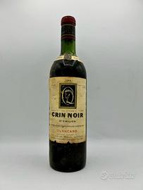 Bottiglia vino Crin Noir 1964 St. Emilion Quancard