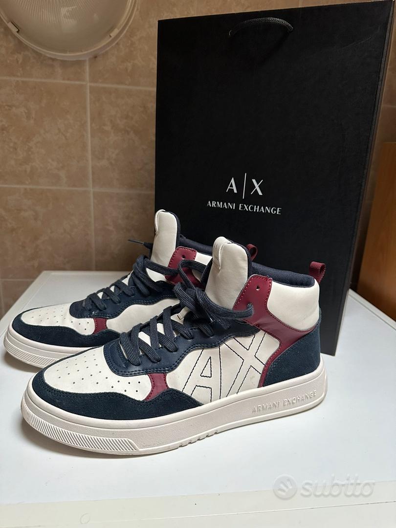 Scarpe armani exchange on sale alte