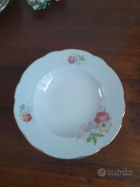 Set 6 piatti fondi porcellana d’Italia Monopoli