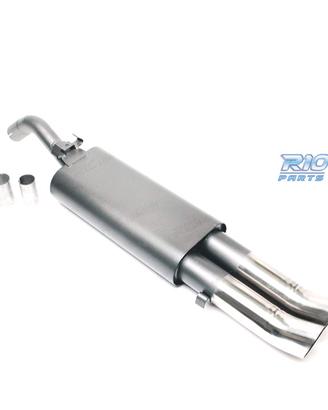 SILENZIATORE DI SCARICO PER VOLKSWAGEN VW GOLF II 