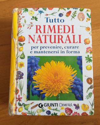 Libro "Rimedi naturali" editore Giunti Demetra
