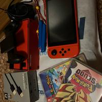 Nintendo Switch + 2 giochi + Scheda SD 32G