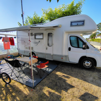 Camper arca 696 mansardato 7 mt