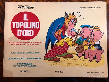 Il Topolino d’Oro – Volumi XVI, XVII, XVIII