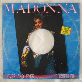 Madonna Copertina LP Over and Over - Borderline 85