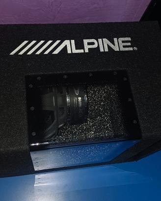 Subwoofer Alpine/SBG-1244 BP