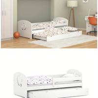 letto montessori con secondo letto estraibile