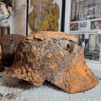 Elmetto tedesco da scavo ww2