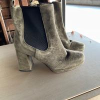 Polacchini scamosciati col verde