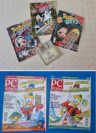 TOPOBYTE TOPOLINO PC WORLD anni 90 VINTAGE