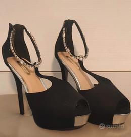 Scarpe con tacco alto n.37