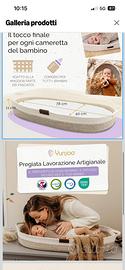 Cesta fasciatoio neonato