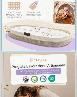 Cesta fasciatoio neonato