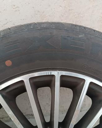 cerchi in lega con gomme incluse 
