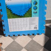 tappeto flowclear bestway sotto piscina