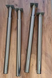 Gambe telescopiche tavolo