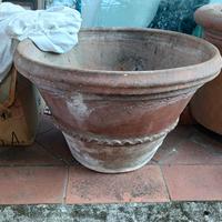 Vaso  conca In terra Cotta CARLO BITOSSI montelupo