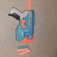 Pistola nerf con 3 proiettili