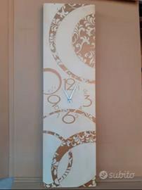 Orologio Da Parete Rettangolare chiaro mod.Firenze