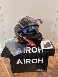 Casco Airoh Matryx Wide arancione lucido