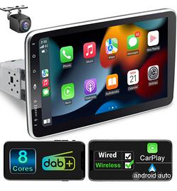 Autoradio Android CarPlay estraibile 10” 4/64 GB