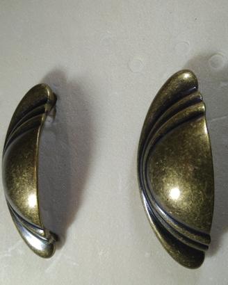 2 Maniglie nuove stile antico per mobili vintage
