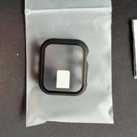 Misxi Nero Cover con vetro temperato Apple Watch