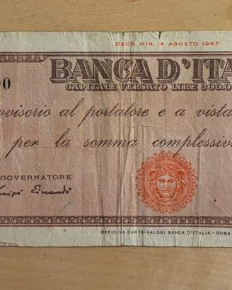Banconota italiana da 10.000 lire 1947