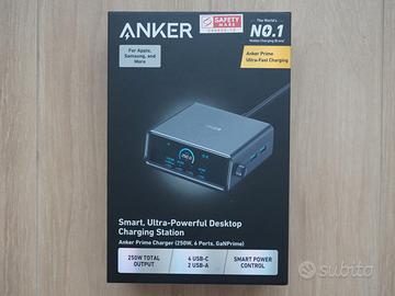 Anker Caricatore USB C Prime 250W 6 porte+display