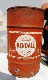 Bidone Kendall  Oil epoca collezione alto 60cm